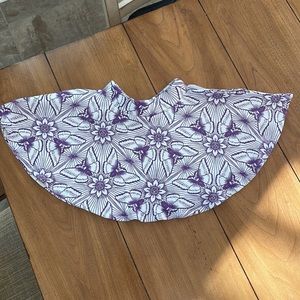 Kate Quinn Circle Pocket Skirt Purple Butterfly Lace 12-18M NWT